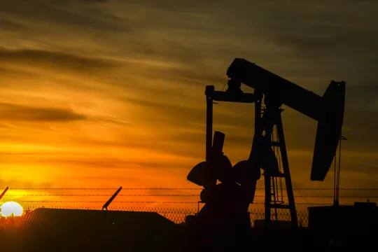 Oil well near Midland, Texas.